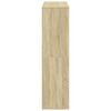 vidaXL Room Divider Sonoma Oak 100x33x125.5 cm Engineered Wood
