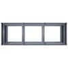 vidaXL Planter Anthracite 120x40x80 cm Cold-rolled Steel