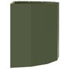 vidaXL Planter Olive Green 60 x 30 x 35 cm Steel