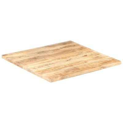 vidaXL Table Top Solid Mango Wood 25-27 mm 70x70 cm