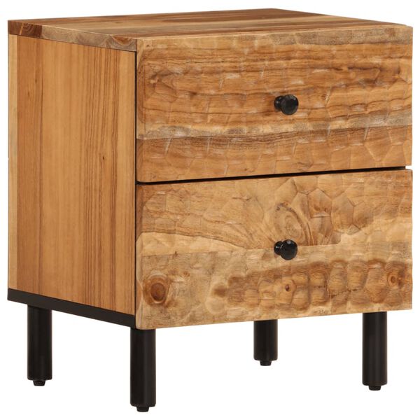 vidaXL Bedside Cabinet 40x33x46 cm Solid Wood Acacia