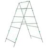 vidaXL Garden Trellises for Climbing Plants 4 pcs A-Frame Steel