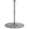 vidaXL Bar Table Base 55x90 cm Chromed Steel
