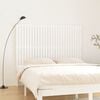 vidaXL Wall Headboard White 166x3x110 cm Solid Wood Pine