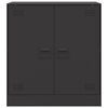 vidaXL Sideboard Black 67x39x73 cm Steel