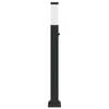 vidaXL Bollard Light with Sensor 80 cm Black IP44