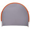 vidaXL Bike Storage Tent with Roof Grey and Orange 210 x 90 x 174 cm