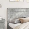 vidaXL Headboard Concrete Grey 200 cm Engineered wood