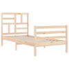 vidaXL Bed Frame without Mattress 100x200 cm Solid Wood