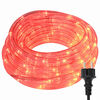 vidaXL Rope Light with 2400 LEDs Red 100 m PVC