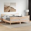 vidaXL Bed Frame without Mattress 200x200 cm Solid Wood Pine