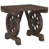 vidaXL Garden Footstools 2 pcs Solid Wood Fir