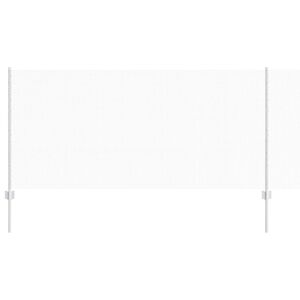 vidaXL Fence with Post Silver 1 x 25 m Steel