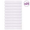 vidaXL Towels "FROGN" 25 pcs White 100x200 cm 360 gsm