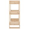 vidaXL Book Cabinet/Room Divider 60x35x91 cm Solid Wood Pine