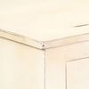 vidaXL Sideboard White 160x40x80 cm Solid Mango Wood