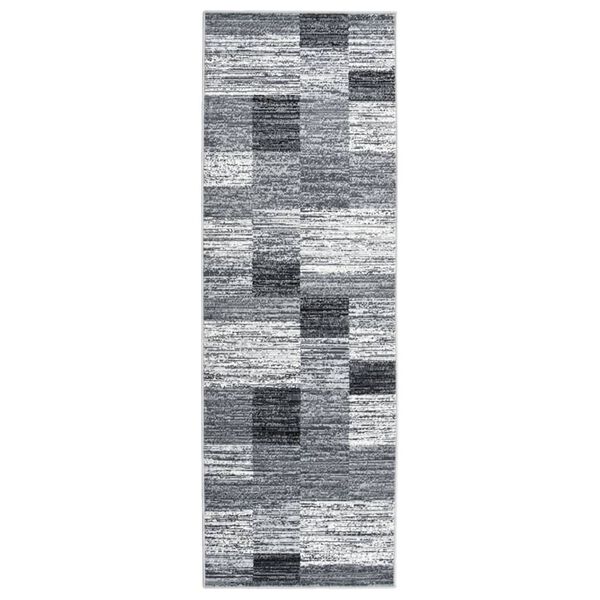 vidaXL Runner Rug BCF Grey 60x150 cm