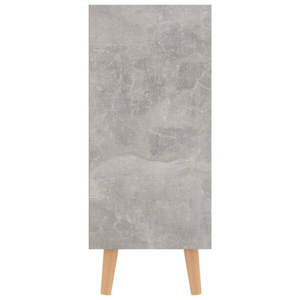 vidaXL Sideboard Concrete Grey 90x30x72 cm Engineered Wood
