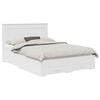 vidaXL Bed Frame with Drawer with Headboard Manual Engineered Wood