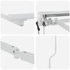 vidaXL Awning Frame White 3.5 x 2 m Powder-coated steel and aluminium