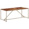 vidaXL Dining Table 180x90x76 cm Solid Wood