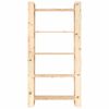 vidaXL Book Cabinet/Room Divider 80x35x160 cm Solid Wood