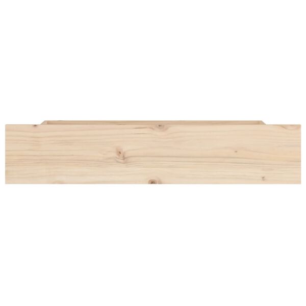 vidaXL Bed Drawers 4 pcs Solid Wood Pine