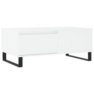 vidaXL Coffee Table White 90x50x36.5 cm Engineered Wood
