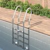 vidaXL Pool Ladder 54x38x184.5 cm 304 Stainless Steel