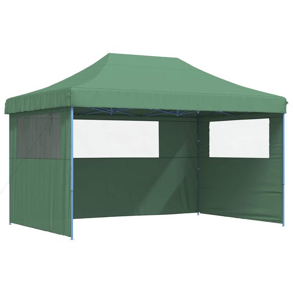 vidaXL Party Tent Folding Green 292 x 440 x 315 cm Oxford Fabric