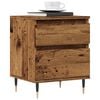 vidaXL Bedside Cabinets 2 pcs Old Wood 40x35x50 cm Engineered Wood