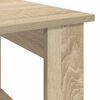 vidaXL Coffee Table Sonoma Oak 72 x 50 x 50 cm Engineered Wood