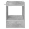 vidaXL End Table 2 pcs Concrete Grey 40 x 40 x 56 cm Engineered Wood