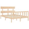 vidaXL Bed Frame without Mattress 120x200 cm Solid Wood Pine