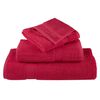 vidaXL Premium Bath Towels "SOLUND" 10 pcs Red 100x150 cm 600 gsm