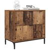 vidaXL Bedside Table Old wood 63.5 x 36 x 61 cm Engineered wood