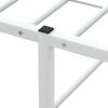 vidaXL Bed Frame without Mattress White 160x200 cm Metal
