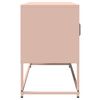 vidaXL TV Cabinet Pink 100.5x39x60.5 cm Cold-rolled Steel