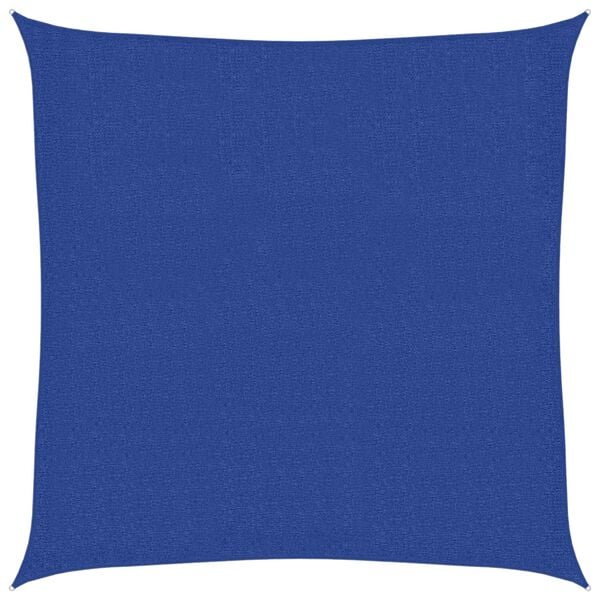 vidaXL Sunshade Sail 160 g/m&sup2; Blue 2x2 m HDPE