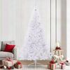 vidaXL Artificial Christmas Tree with Stand White 240 cm PVC and Steel