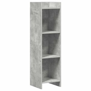 vidaXL Bookcase Concerte Grey 30 x 30 x 111 cm Engineered Wood