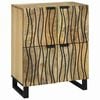 vidaXL Sideboard Brown 60 x 33 x 75 cm Solid mango wood