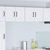 vidaXL Kitchen Cabinet with Storage Kalmar 2 pcs White 60 x 31 x 40 cm
