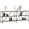 vidaXL Console Table Artisian Oak 200 x 30 x 75 cm Engineered Wood