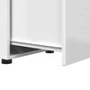 vidaXL Bathroom Cabinet High Gloss White 40.5 x 40 x 44 cm