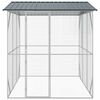 vidaXL Bird Cage Anthracite 227 x 310 x 247 cm Galvanised Steel
