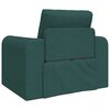 vidaXL Sofa Bed Dark Green 98 x 71 x 83 cm Fabric