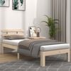 vidaXL Bed Frame without Mattress 75x190cm Small Single