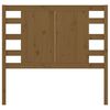 vidaXL Headboard Honey Brown 81x4x100 cm Solid Wood Pine