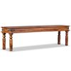 vidaXL Castle Bench Solid Acacia Wood 160x35x45 cm